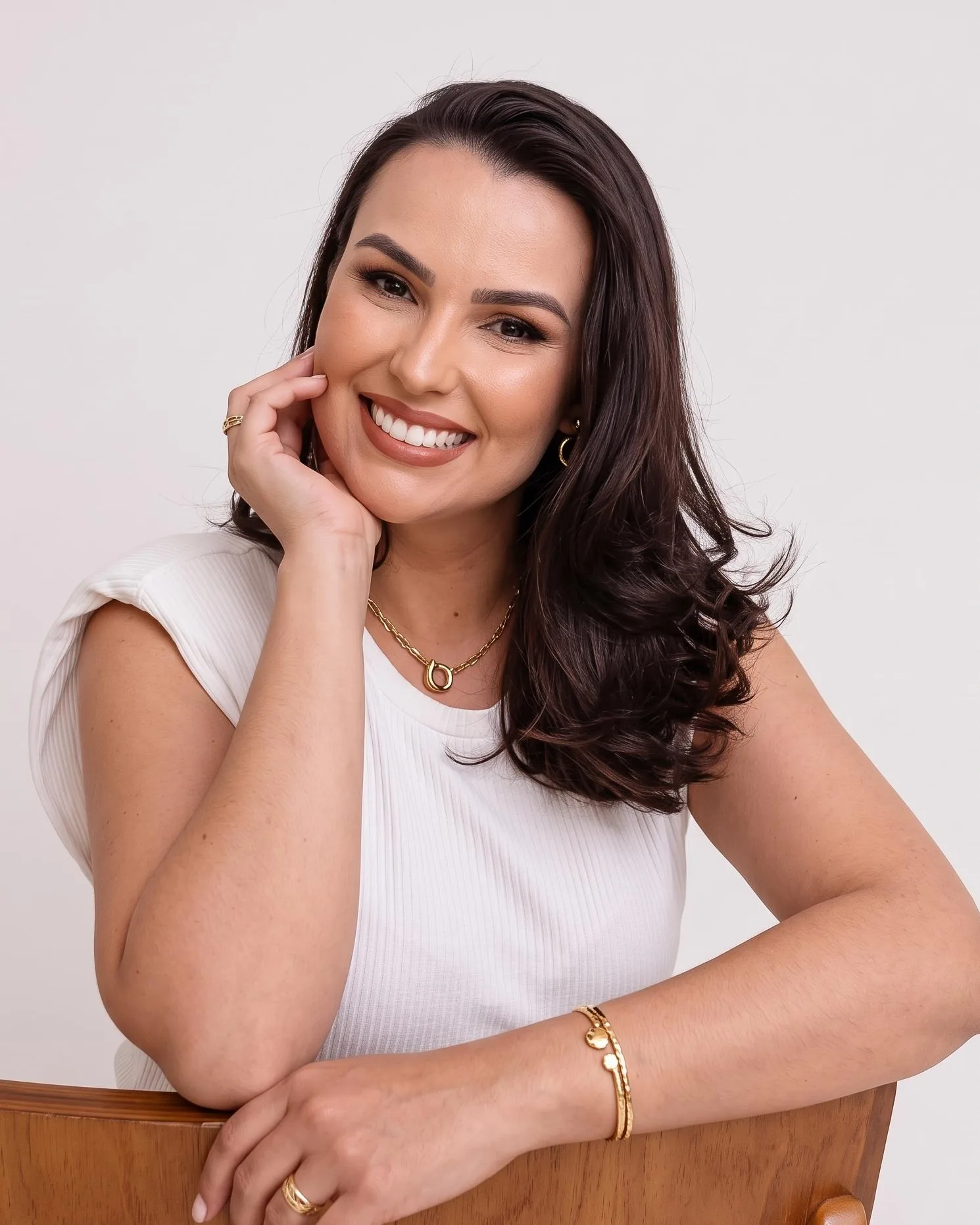 Retrato de Emilly Vasconcelos, enfermeira esteta.